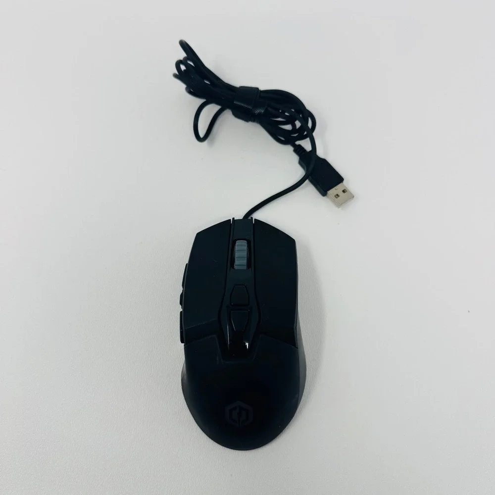 CyberPowerPC‎ Elite M1-131 Gaming Optical Mouse Wired USB Black 7 Buttons